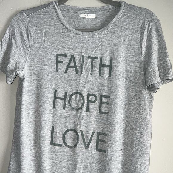 Faith Hope Love Graphic Tee - Picture 1 of 6